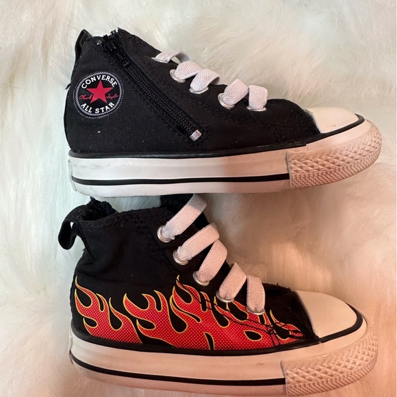 Converse Other - Converse Chuck Taylors infant Flames